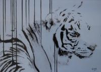 Encre tigree pastel